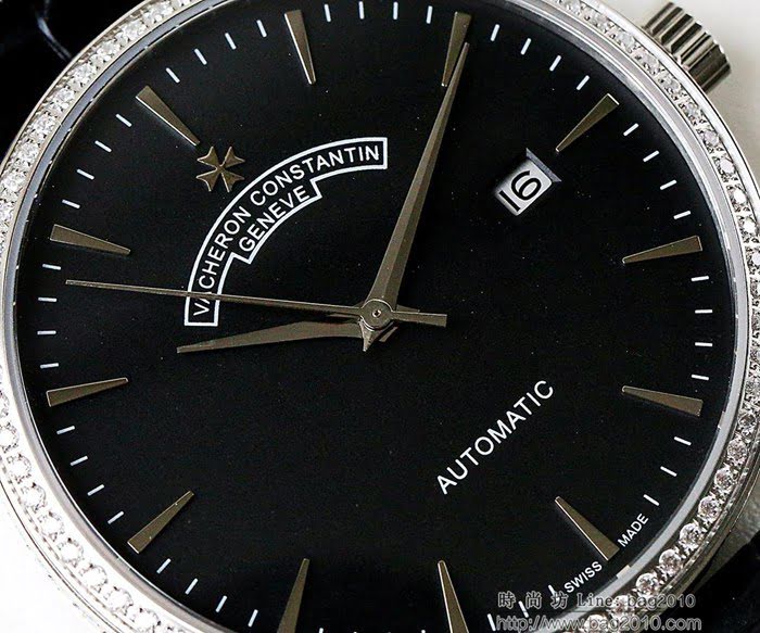江詩丹頓 Vacheron Constantin LS精品 2018新款 進口9015機芯 小牛皮原裝蝴蝶扣 超強防水 高檔男士腕表  wssb3629